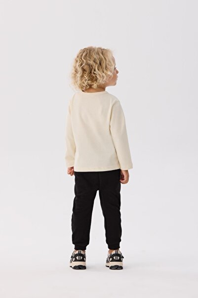 Nebbati Basic Bg Store Baby Boy Ecru T-Shirt