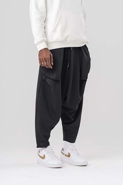 go gang own Πλισέ χαλαρό Shalwar με λεπτομέρεια Street Pocket