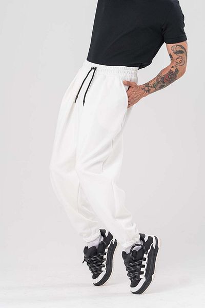go gang own Toji Pleated Baggy Shawl with Elastic Waist and Legs