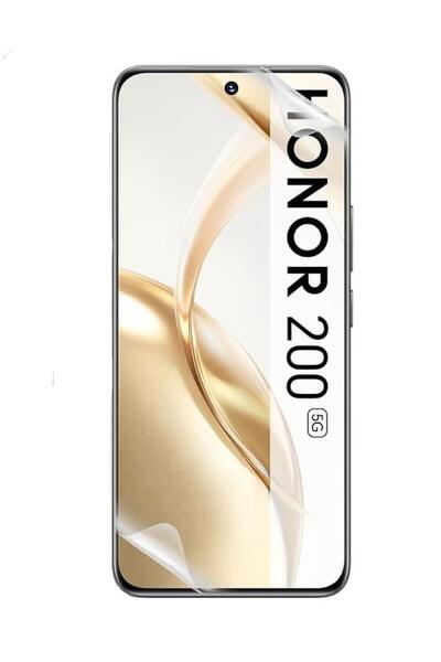 Ecr Mobile Honor 200 ile Uyumlu Hidrojel Nano Ekran Koruyucu Film MAT(Tempere...