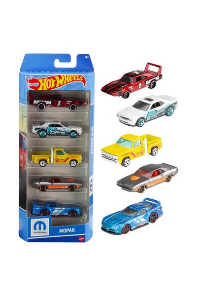 HOT WHEELS مجموعة من خمس سيارات موبار HTV48