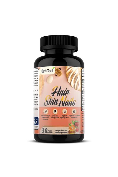 OptiTect Hair, Skin, & Nails Gummies, 30 Vegan Gummies
