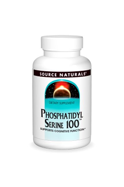 source naturals Phosphatidyl Serine, 60 Capsules, 100 mg