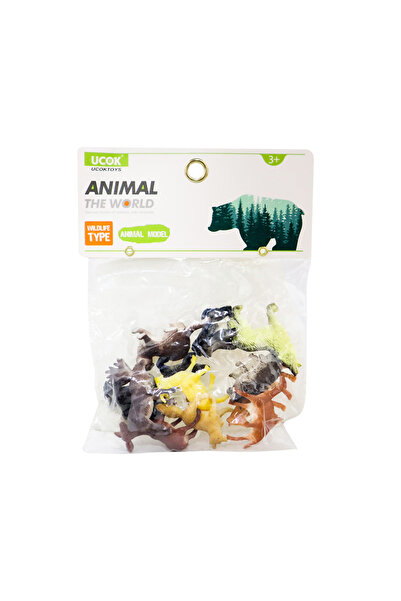 MEGA Vahşi Hayvan Setleri 12 Parça