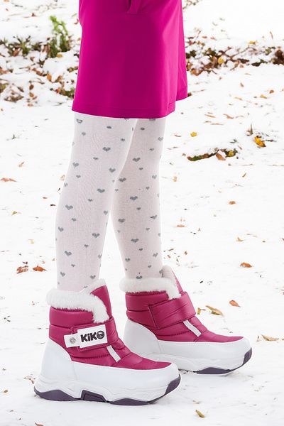 KARAMAZI Karamazı Kids Magic Velcro Κοριτσίστικες μπότες χιονιού