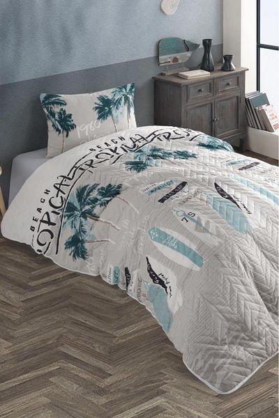Kristal Σετ Παπλωματοθήκη Beige Wind για εφήβους και παιδιά - Four Seasons