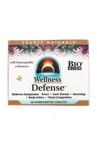source naturals Wellness Cold and Flu, 48 Tablets