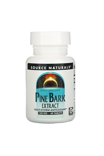 source naturals Pine Bark Extract, 150 mg, 60 Tablets