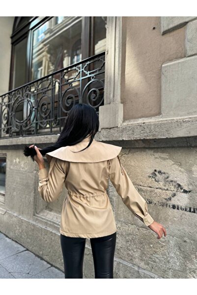 Kedi Fashion Kısa trenç