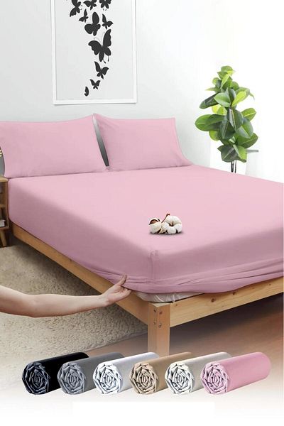Sinem Çeyiz Single 1781003   Si̇nce Fitted Single Elastic Sheet Pillow Set 100 X 200