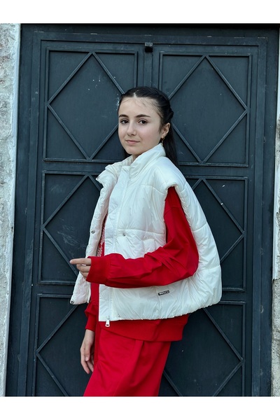 LOCO LOCO KREM PARAŞÜT YELEK