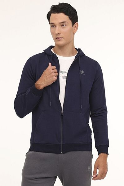 lumberjack Мъжки суитшърт 4w,mb Sn72 Fz Hod 4pr A101813198 Тъмносин