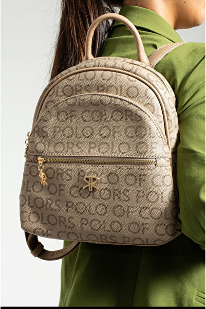 eflanmoda Polo majica u bež boji Ranac