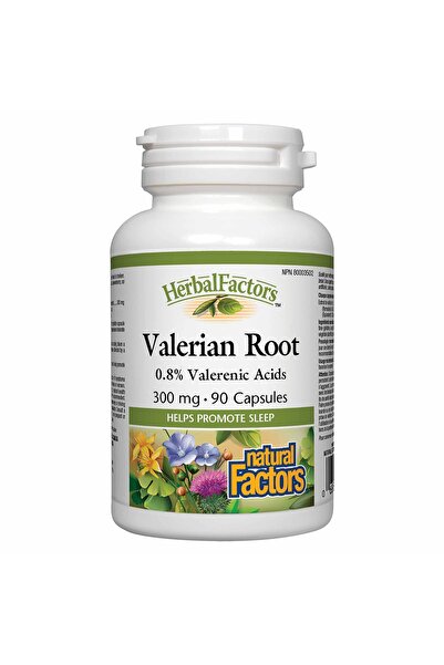 Natural Factors جذر حشيشة الهر، 300 ملجم، 90 كبسولة