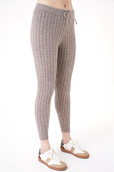 CHUBA Γυναικείο κολάν Soft Key Knitwear - Hair Knit Mink 25W3017