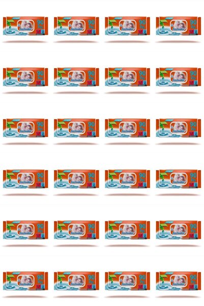 Freshmaker مناديل مبللة للأطفال - عبوة من 90 منديل (24 قطعة)