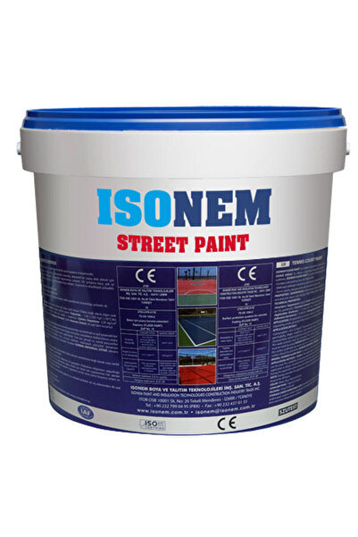İsonem Boya & Yalıtım Teknolojileri Isonem Street Paint Su Bazlı Likit Zemin ...