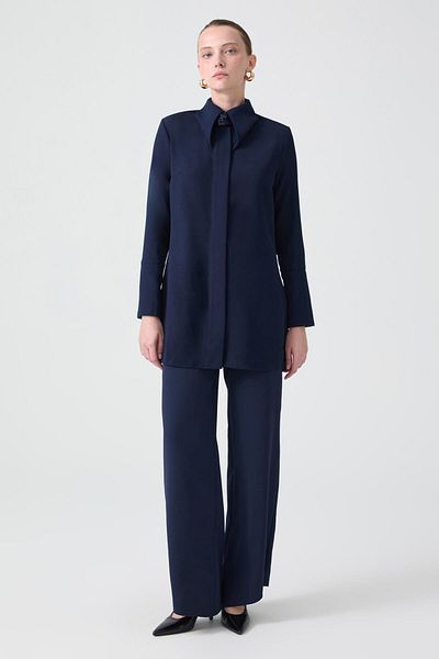 Touché Privé Payet Detail Crepe Shirt