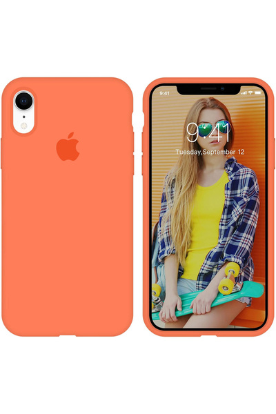 izzytech iPhone XR Uyumlu Dayanıklı Astar Yumuşak Lansman Silikon İçi Kadife ...