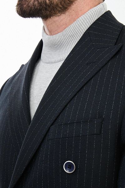 Mcr Pointed Collar Suit Set