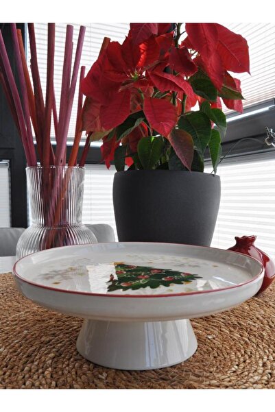 M'art Home Yeniyıl 2025 Yılbaşı Kek Standı- 20 cm.