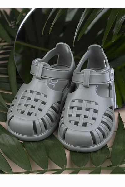 IGOR Tobby Solid Kids Sandals Shoes S10271-013verde/grey