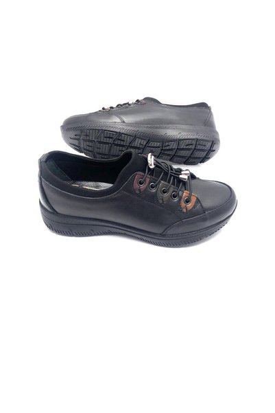 Derilax Genuine Leather Full Orthopedic Comfortable Lightweight Women's Mother Shoes