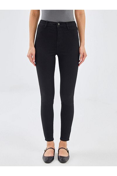 LC Waikiki Τζιν Μαύρο Jupiter Super Skinny Fit Jean Παντελόνι