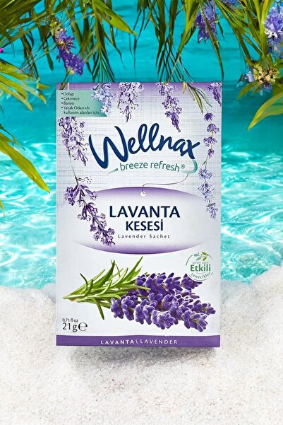 Wellnax breeze refresh 2 Adet Askılı Lavanta Kesesi, Uzun Süreli - Banyo, Yat...