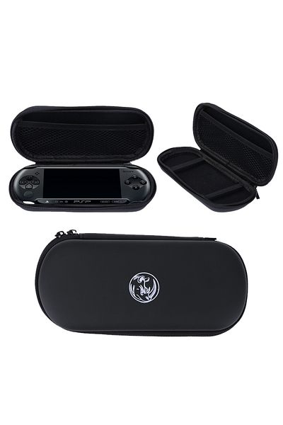 Shunmaii 1PCS Hard Case For Sony PSP1000/ PSP2000/ PSP3000 Console EVA Carrying Storage Bag Organizer Box Cas