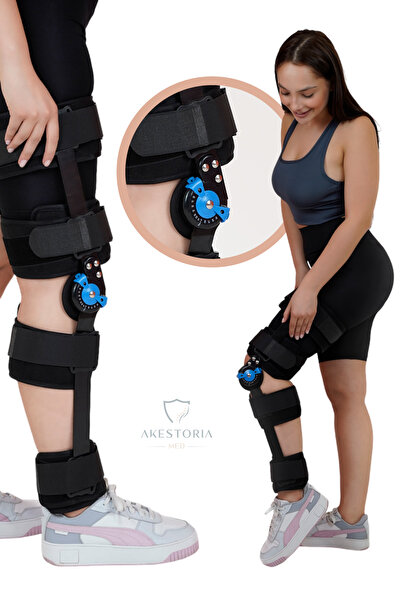 Akestoria Med Açı Ayarlı Dizlik Yüksek Kalite ve Konfor Uzunluk Ayarlanabilir Menteşeli Dizlik Sağ Ve Sol Kullanıl