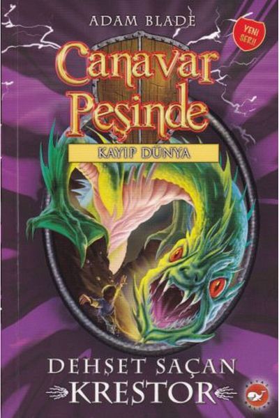 Nan Kitap Monster Chase 39 - the Ghastly Krestor White Whale Broadcasts Book (with Protection Bag)