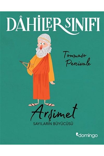 Karma Kitaplar Class of Genius - Archimedes Sorcerer of Numbers Domingo Publishing House Book (with Protection Bag)