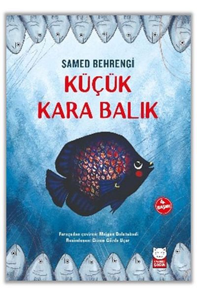 Karma Kitaplar Little Black Fish Red Cat Children's Book