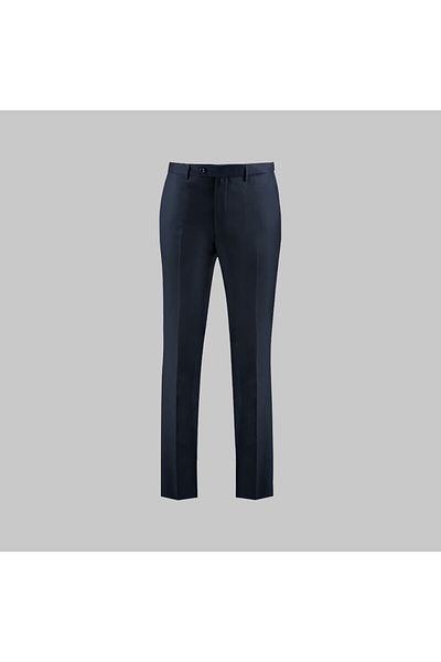 Sarar Woven Fabric Classic Mold Wool Fabric Navy Blue Pant