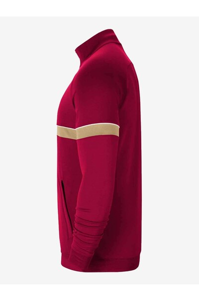Nike Dri Fit Academy Erkek Kırmızı Dik Yaka Ceket