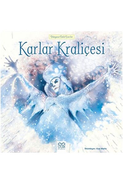 Karma Kitaplar World Famous Works - Snow Queen 1001 Flower Books Book