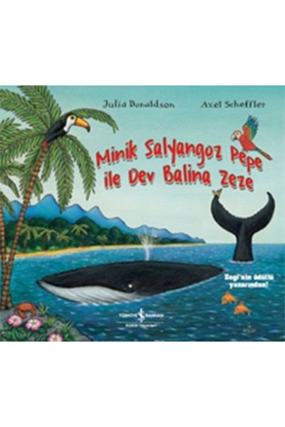 Nan Kitap Tiny Snail Pepe with Giant Whale Zeze Business Bank Culture Publications Book