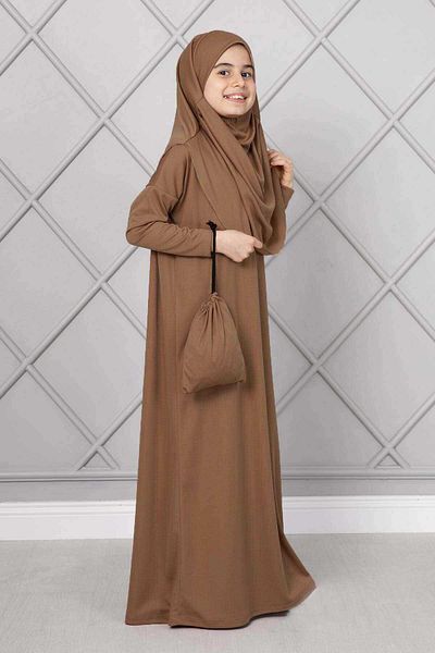 EBRUTESETTÜR Hijab Children's Prayer Dress