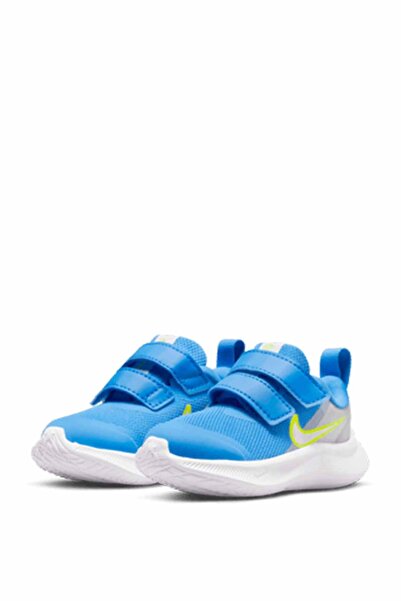 Nike Star Runner 3 (Tdv) Çocuk Yürüyüş Koşu Ayakkabı DA2778-009-MAVİ