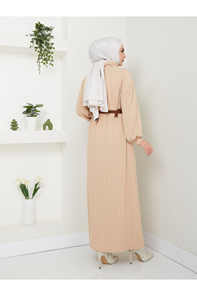 VOLT CLOTHİNG Dámské rolákové šaty s páskem