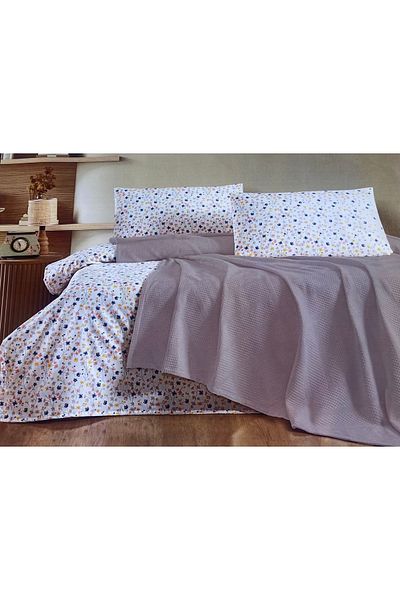 Ecosse Double Cotton Pique Set - Light