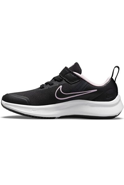 Nike Star Runner 3 (Psv) Çocuk Yürüyüş Koşu Ayakkabı DA2777-002-Siyah-Lila