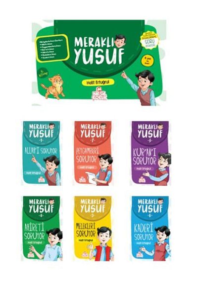 Karma Kitaplar Curious Yusuf Generation Children's Book (with Protection Bag)