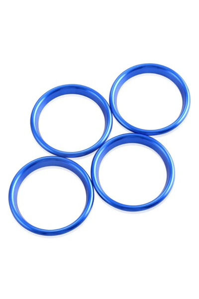 Choice Blue Car Air Center Console Outlet Trim Inner Ring Cover For Audi A3 8...
