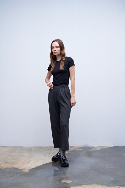 QANU Maria Boru Paça Pantolon Gri