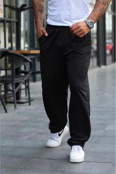 Nordmende Men's Baggy Wide Leg Long Sweatpants Original Fit