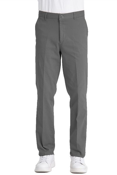 Varetta Men's Smoked Pocket Casual Chino Regular Cut Lycra Canvas Trousers