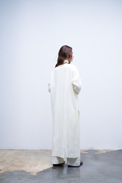 QANU Alone Triko Takım Beyaz