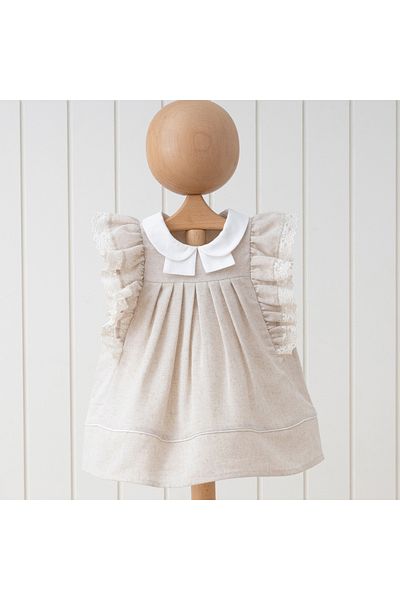 Mymio Ruffle Linen Dress